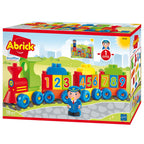 Ecoiffier abrick locomotief letters en cijfers