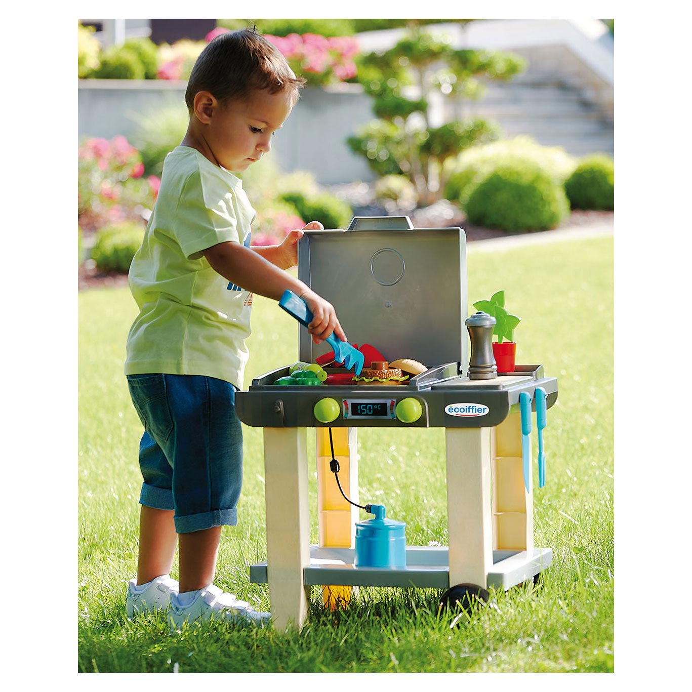 Ecoffier ecoiffier barbecue met accessoires