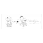 Smoby - Maxi-Cosi Poppenwagen Sage 3in1