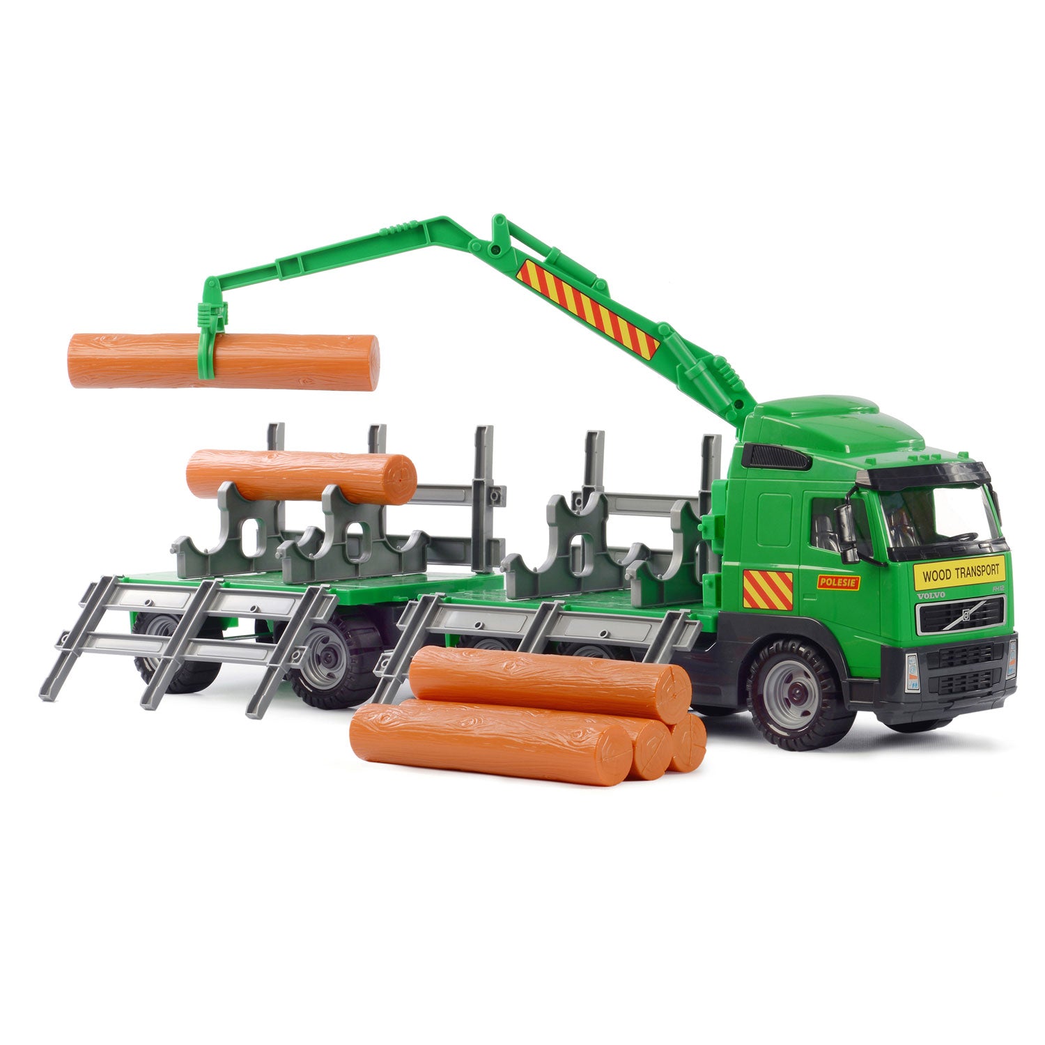 Cavallino volvo houttransport vrachtwagen met aanhanger
