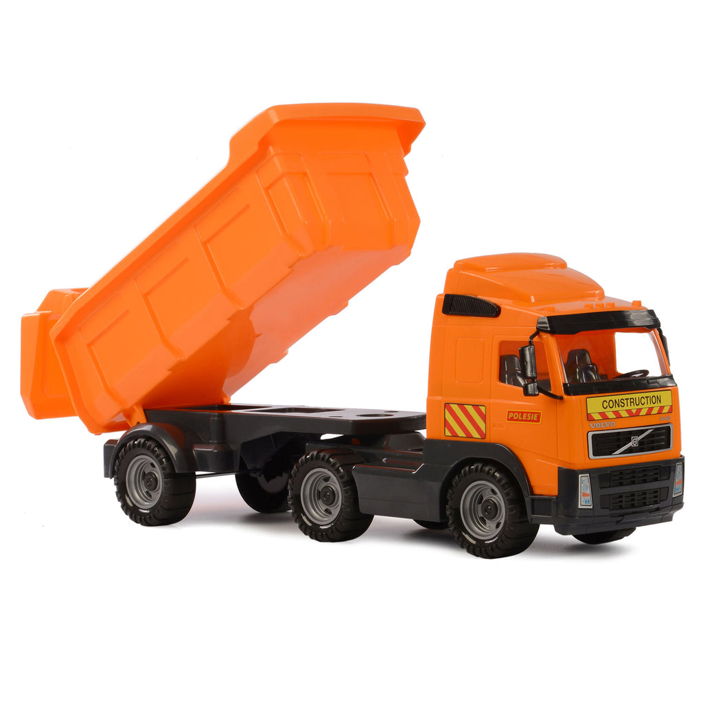Cavallino polesie volvo kiepwagen 59x19x25 cm oranje