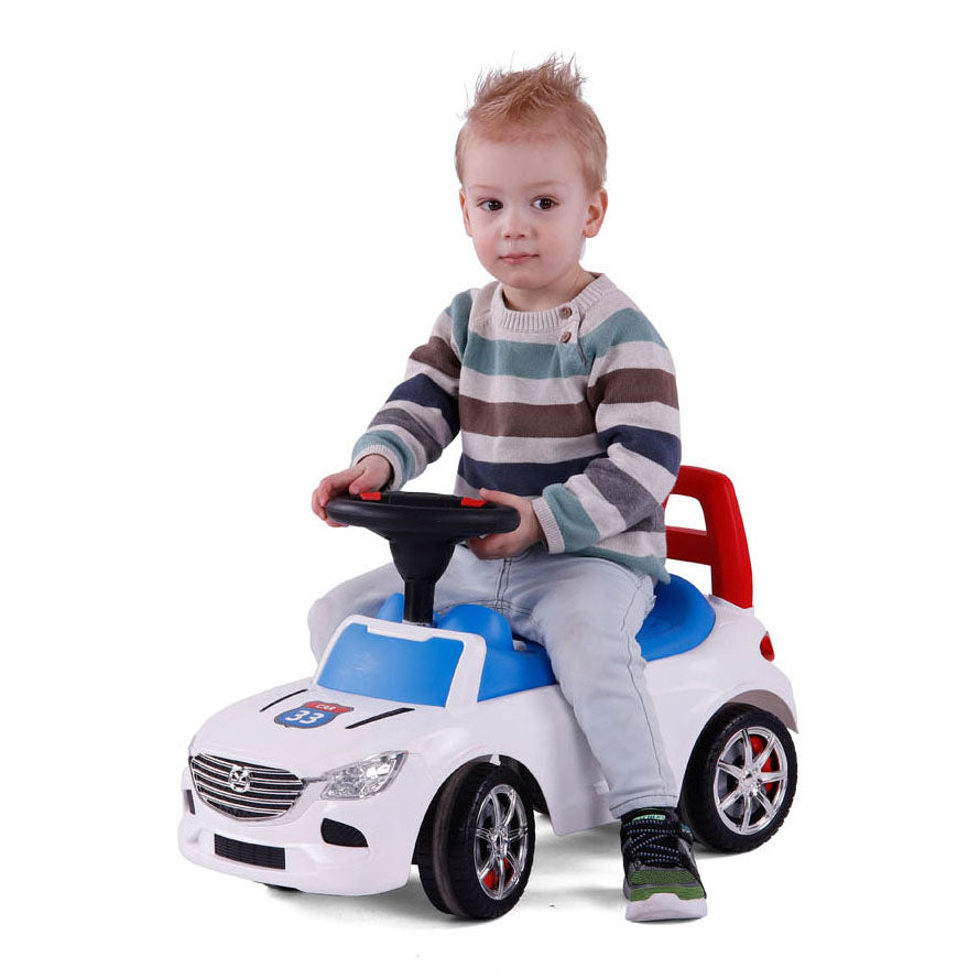 Cavallino trendy loopauto wit