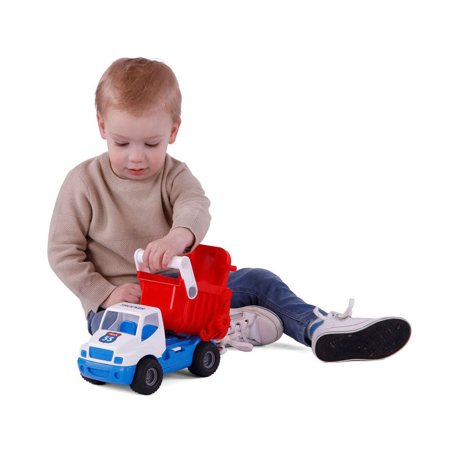Cavallino grip kiepvrachtwagen met rubberbanden, 26cm