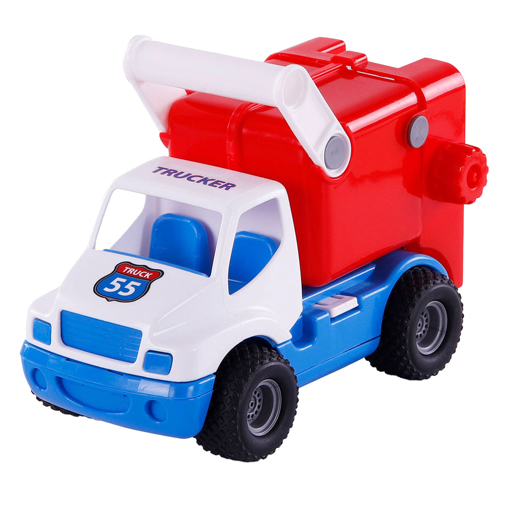 Cavallino grip vuilniswagen met rubberbanden, 29cm