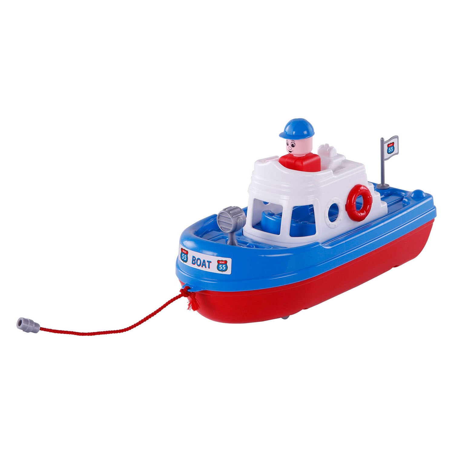 Cavallino boot met speelfiguur