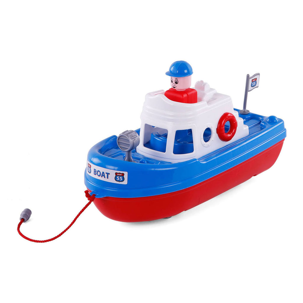 Cavallino boot met speelfiguur