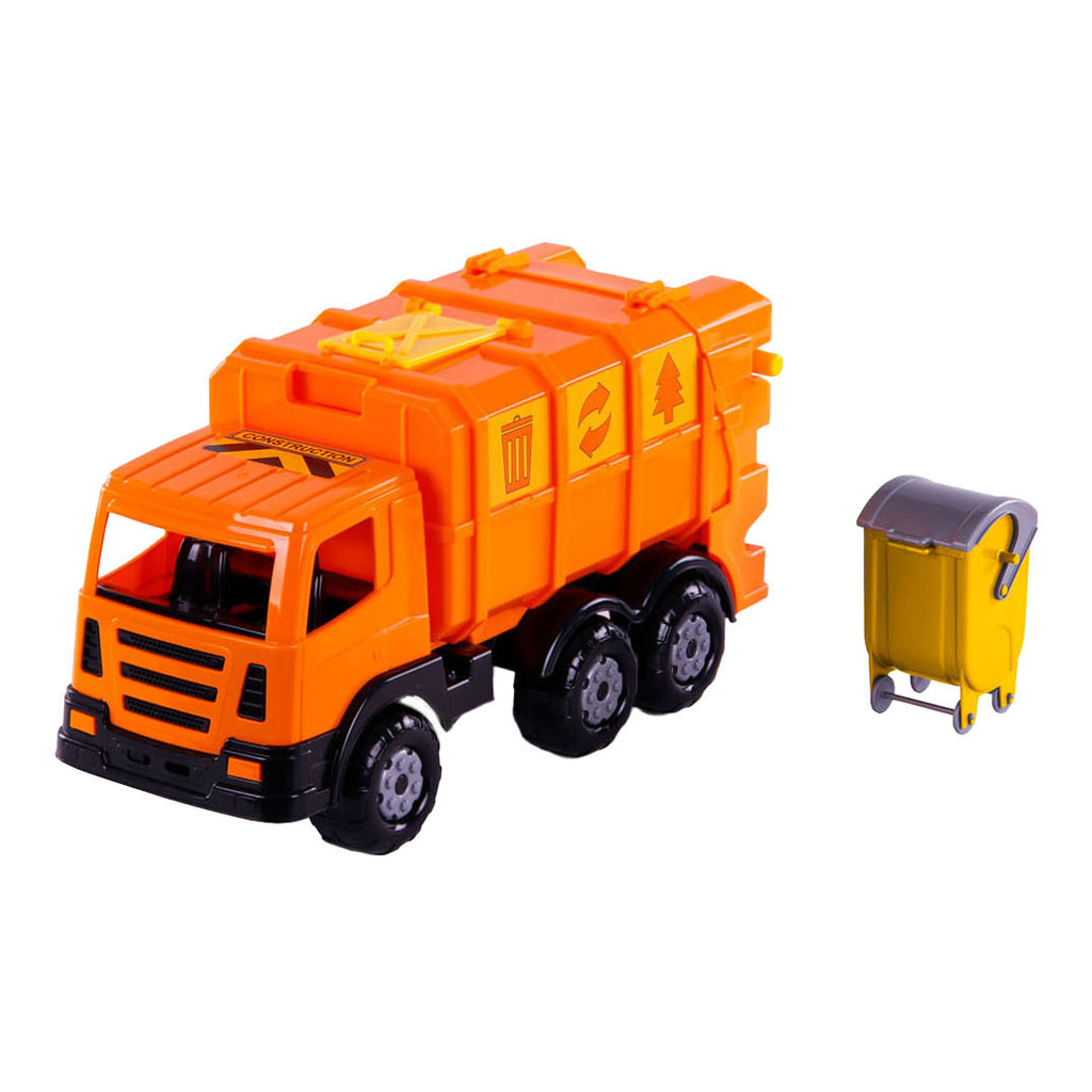 Cavallino xl vuilniswagen oranje, 42cm