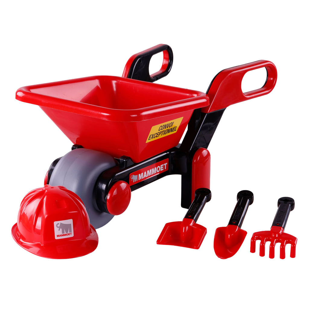 Cavallino mammoet kruiwagen met helm en gereedschap, 5ldg.
