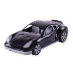 Cavallino raceauto zwart, 36cm