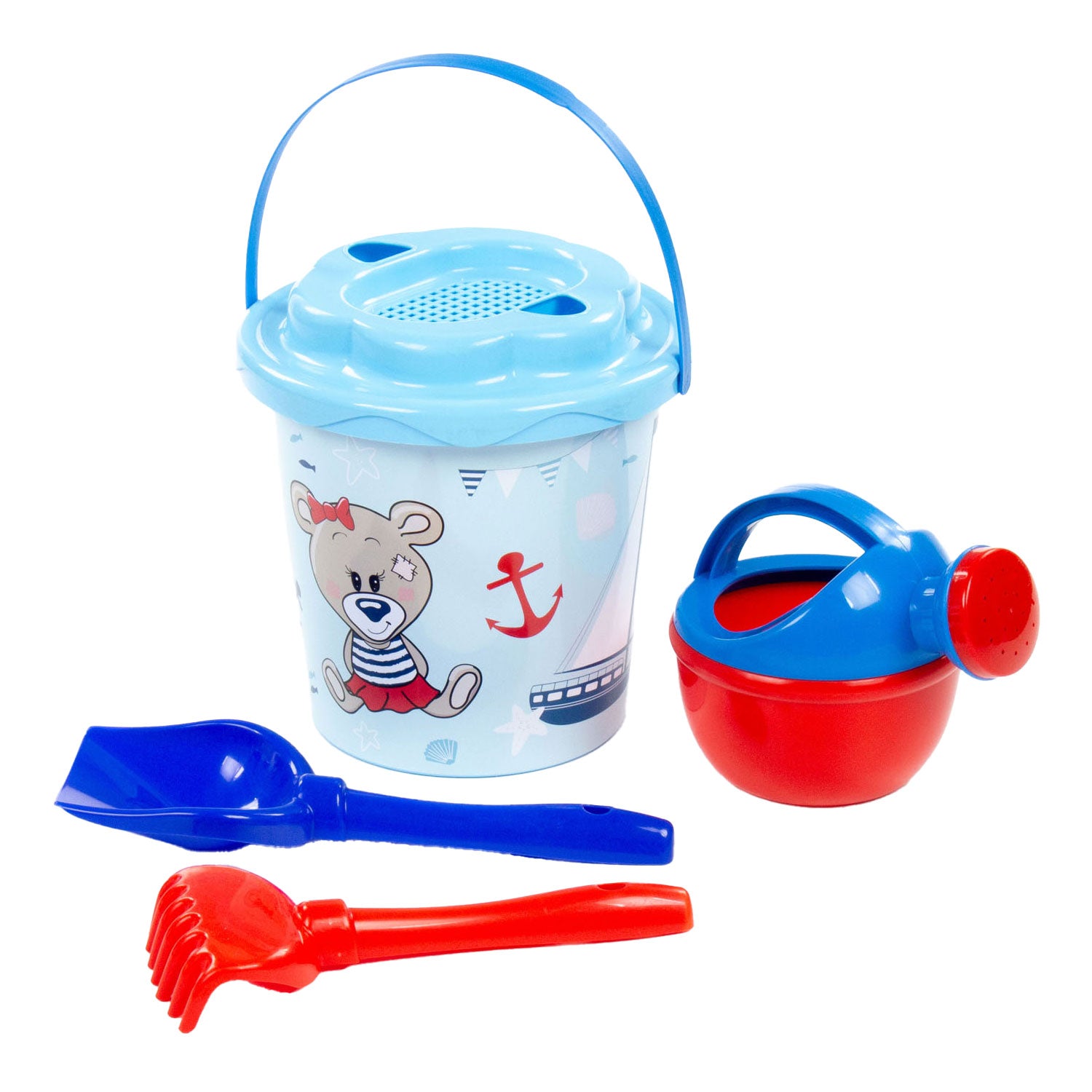 Cavallino xl emmerset blauw, 5dlg.