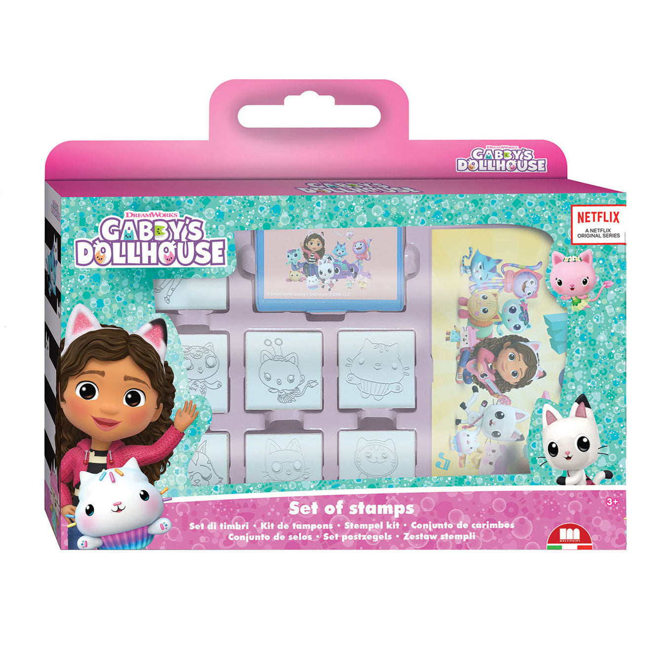 Gabby's poppenhuis stempelset
