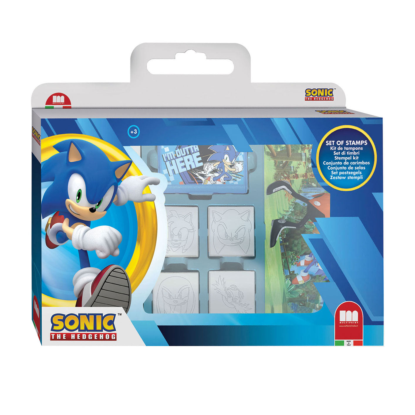Multiprint sonic stempelset