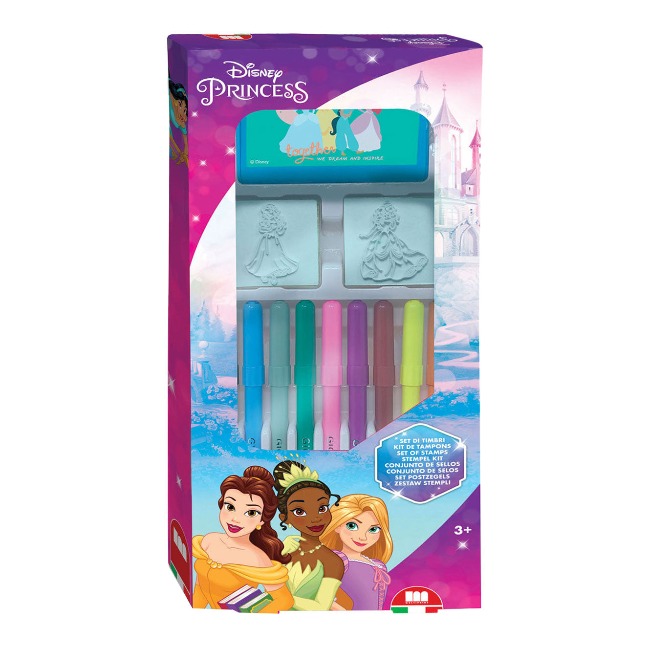Multiprint disney princess stempelset