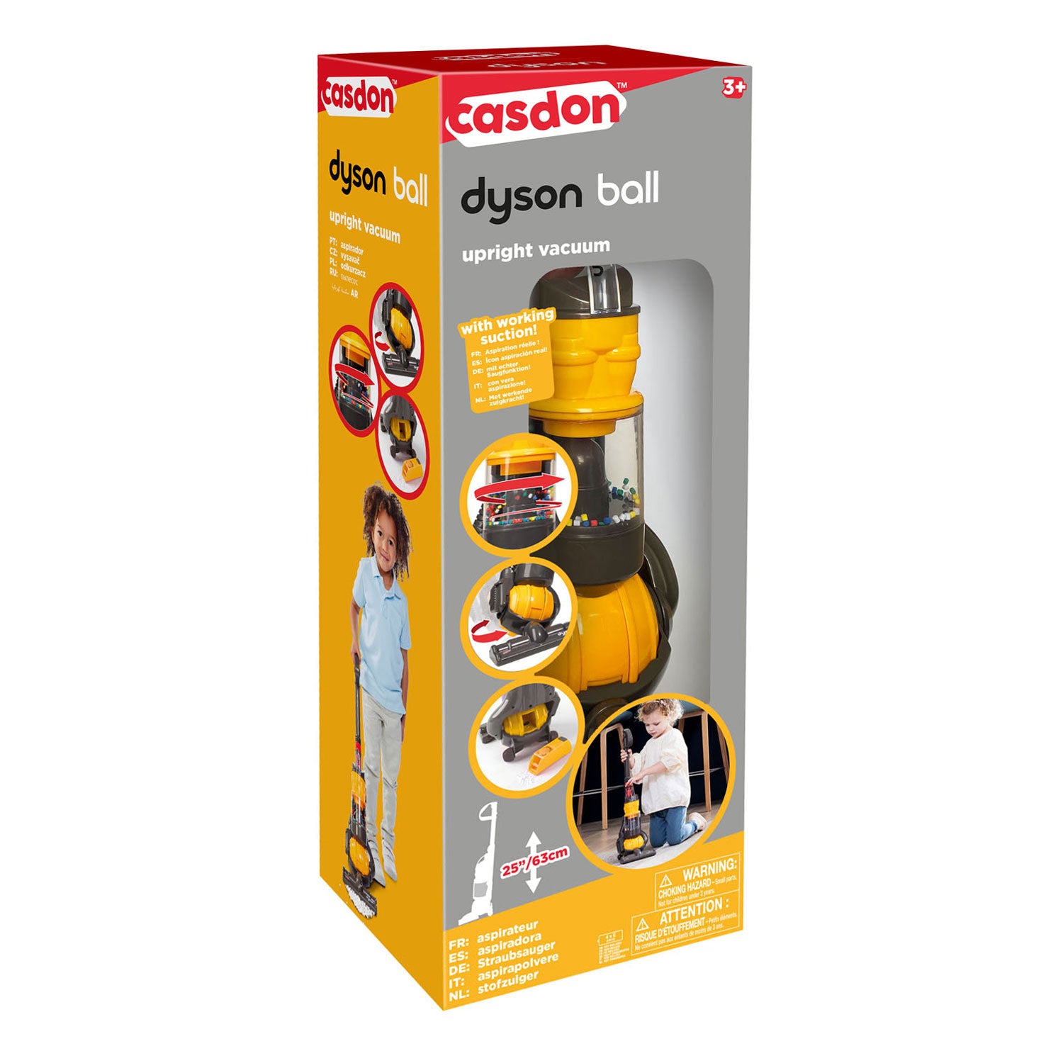 casdon casdon ball speelgoed stofzuiger