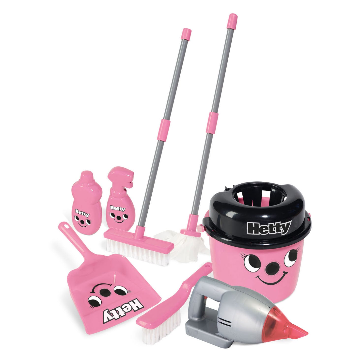 casdon casdon schoonmaak trolley hetty deluxe speelset