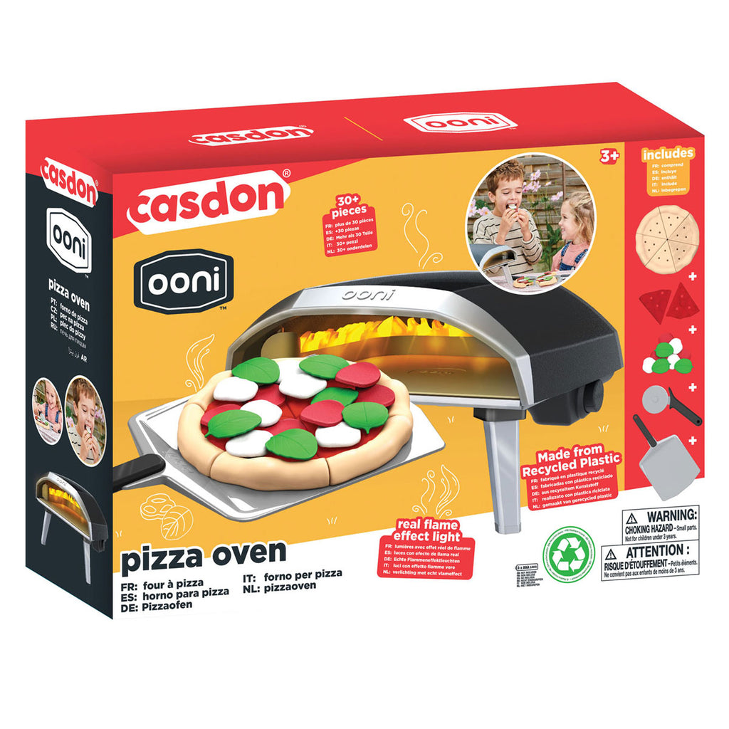casdon ooni speelgoed pizza oven speelset