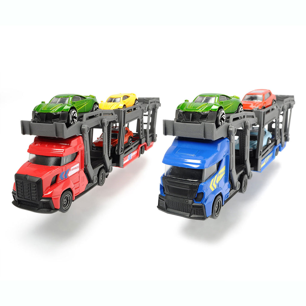 dickie toys autotranssporter + 3 auto #039;s