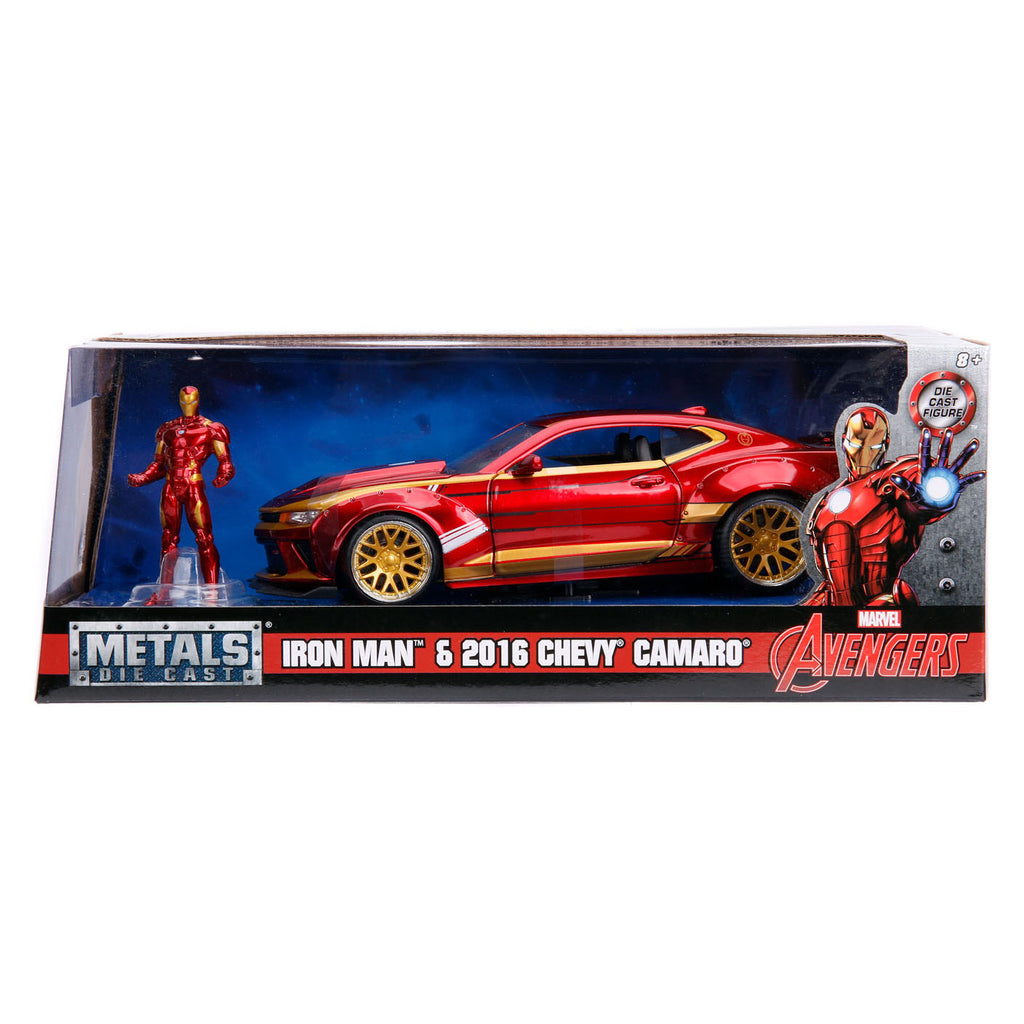 Jada marvel iron man 2016 chevy camaro ss 1:24