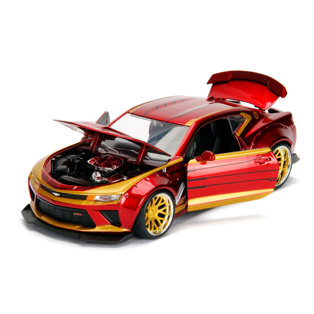 Jada marvel iron man 2016 chevy camaro ss 1:24
