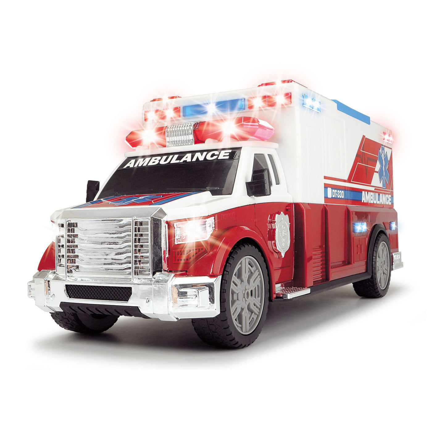 Dickie ambulance met licht en geluid