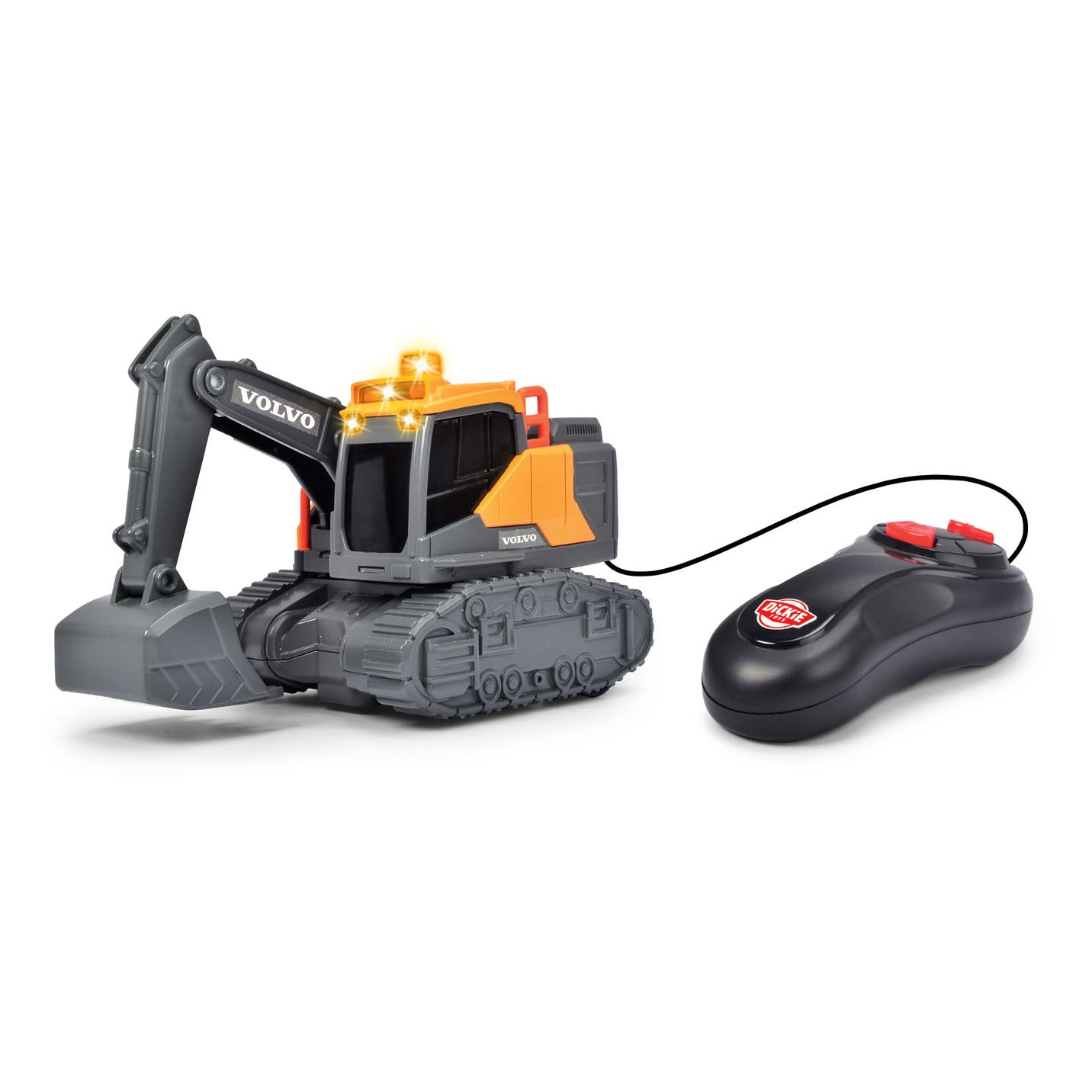 dickie rc bestuubare graafmachine mini excavator