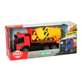 dickie city truck betonmixer vrachtwagen rood