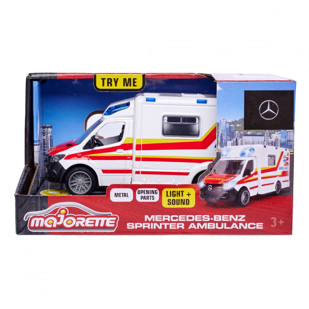 Majorette mercedes-benz sprinter ambulance auto