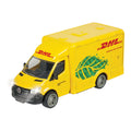 Majorette grand series mercedes-benz sprinter dhl metaal licht en geluid 12,5 cm speelgoedvoertuig