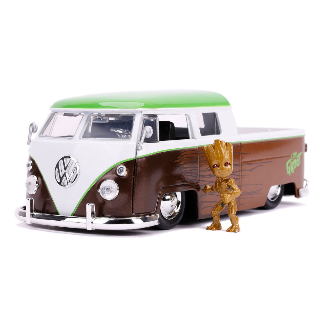 Jada toys jada marvel groot 1963 bus pickup 1:24