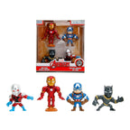 Jada toys jada metalfigs marvel avengers, 4st.