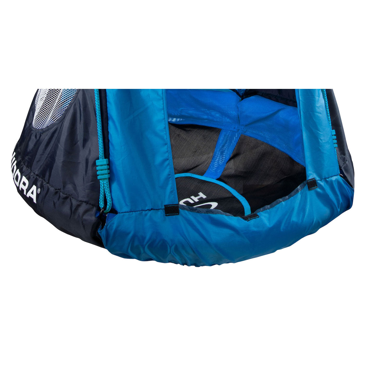 hudora nestschommel cosmos met tent led
