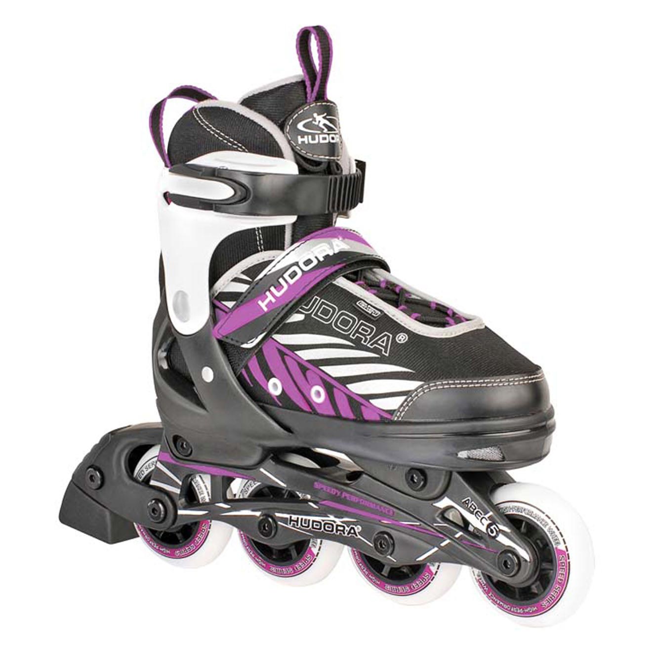 Hudora kinder skeelers mia paars, mt 29-32
