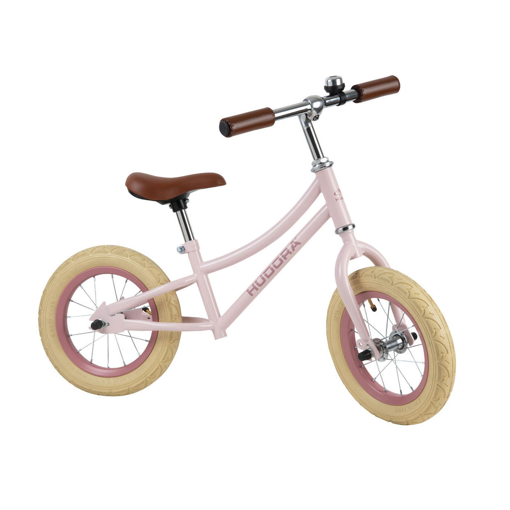 hudora loopfiets vintage roze