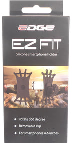 Edge telefoonhouder ez fit - 360° - siliconen - zwart