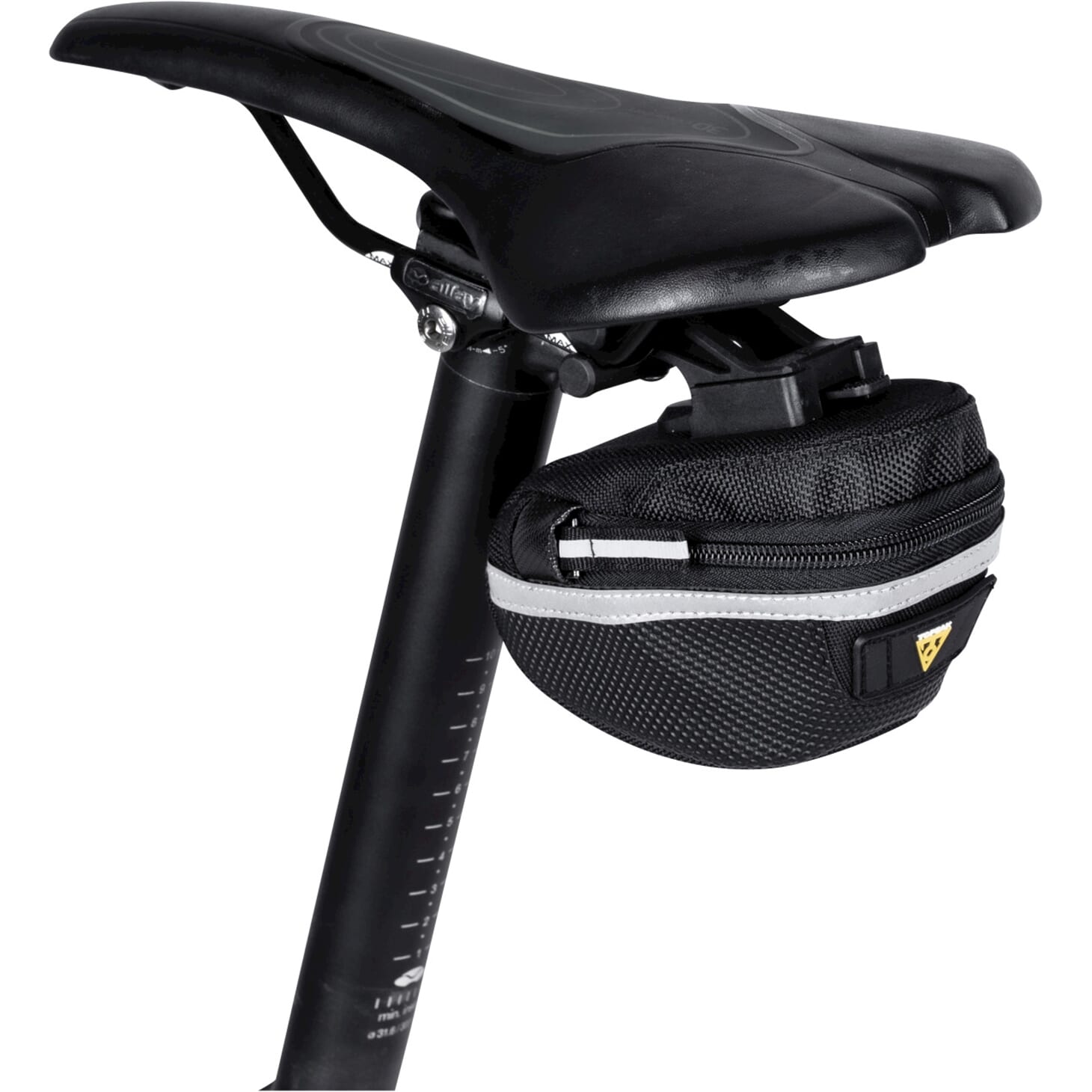 Topeak zadeltas WP II XS, Zwart, Waterafstotend