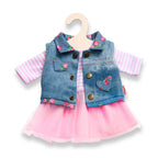 Heless poppenjurk met giletje, 35-45 cm