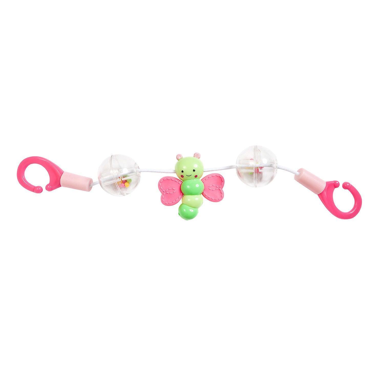 Heless poppenwagen rammelaar