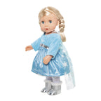 Heless poppenjurk ijsprinses met cape, 28-35 cm
