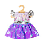 Heless poppenjurk fee en eenhoorn met sequins en kroon, 28-35 cm