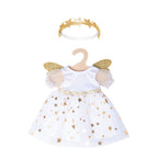 Heless poppenjurk engel met sterren, 28-35 cm