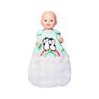 Heless poppen slaapzak pinguin, 28-35 cm