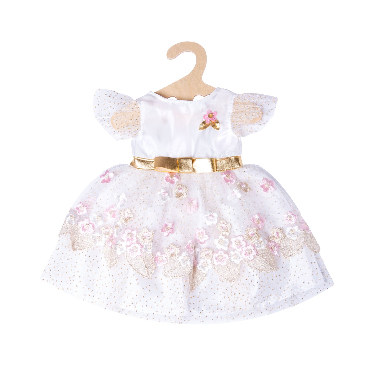 heless poppenjurk prinses met kroon, 35-45 cm