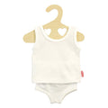 Heless poppenonderbroek en -hemd wit, 28-35 cm