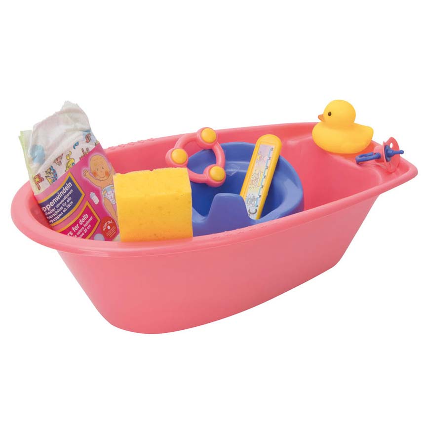 Heless poppenbad met accesoires, 8dlg.