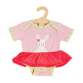 Heless poppen body met tutu bunny lou, 28-35 cm