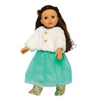 Heless pluche jas yuki met tule rok (28-35cm)