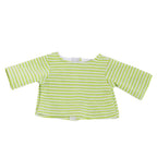 Heless poppen tuinbroek met gestreept shirt bunny lou, 35-45 cm