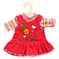 Heless Trendy Poppenjurk met T-shirt Blauw, 28-35 cm