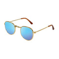 Heless poppen zonnebril goud blauw gespiegeld