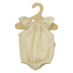 Heless poppenbody geel met ruches, 35-45 cm